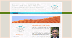Desktop Screenshot of perthroofandgutter.com.au
